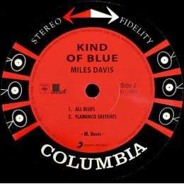 Miles Davis / Kind Of Blue (LP)