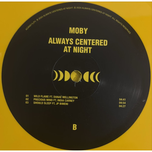 Виниловая пластинка Moby - Always Centered At Night (Yellow Vinyl 2LP, Limited Edition)