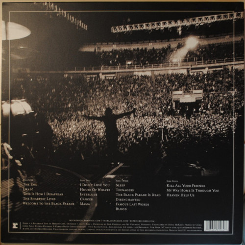 Виниловая пластинка My Chemical Romance, The Black Parade Is Dead! (Black Vinyl/Gatefold)