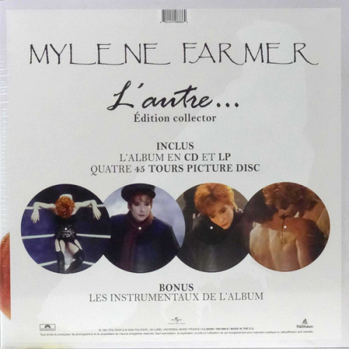 Виниловая пластинка Mylène Farmer – L'Autre...