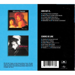 Mylene Farmer / Ainsi Soit Je, Cendres De Lune (2CD)