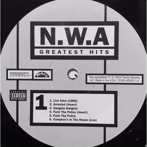 Виниловая пластинка N.W.A. / Greatest Hits (2LP)