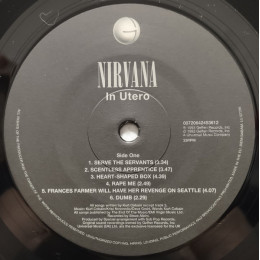 Nirvana – In Utero LP