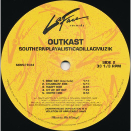 OUTKAST / Southernplayalisticadillacmuzik (1LP)