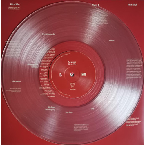 Paramore – This Is Why (Clear Vinyl)(LP)