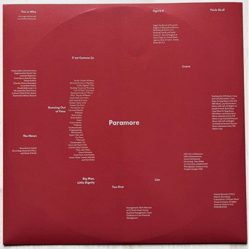 Виниловая пластинка PARAMORE / THIS IS WHY (1LP)