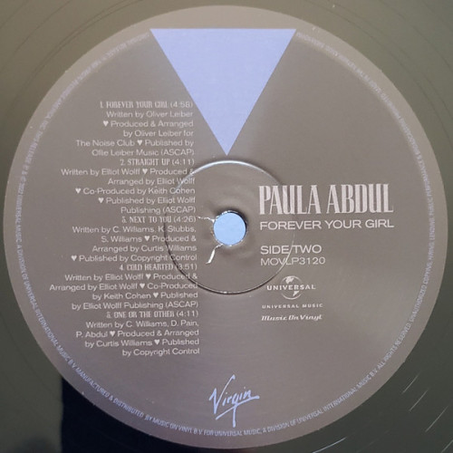 Виниловая пластинка Paula Abdul – Forever Your Girl (LP 180gr)