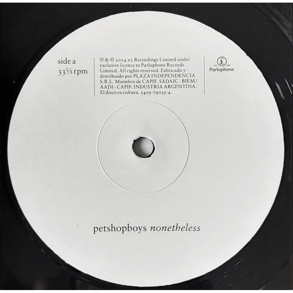 Виниловая пластинка Pet Shop Boys – Nonetheless (LP) 2024