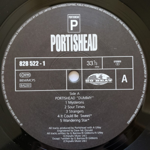 Portishead - Dummy (LP)