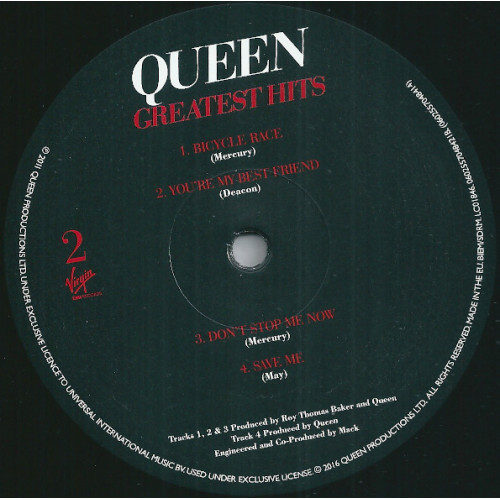 Queen - Greatest Hits (2LP)
