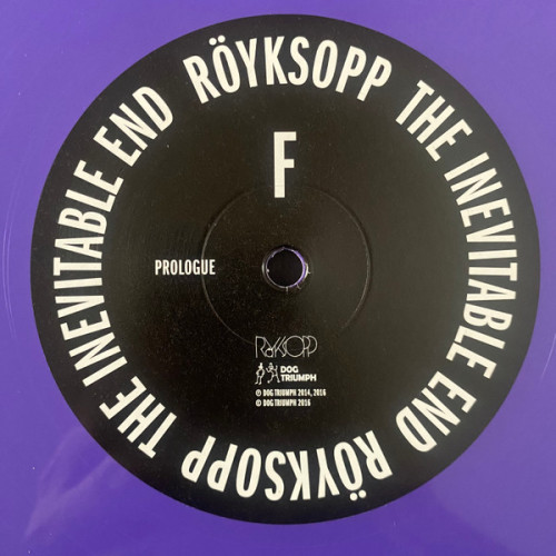 Виниловая пластинка Royksopp - The Inevitable End (Limited Edition 2024, Purple Vinyl 3LP Repress)