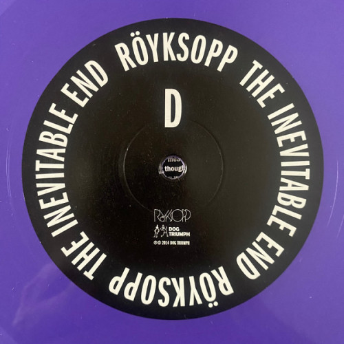 Виниловая пластинка Royksopp - The Inevitable End (Limited Edition 2024, Purple Vinyl 3LP Repress)