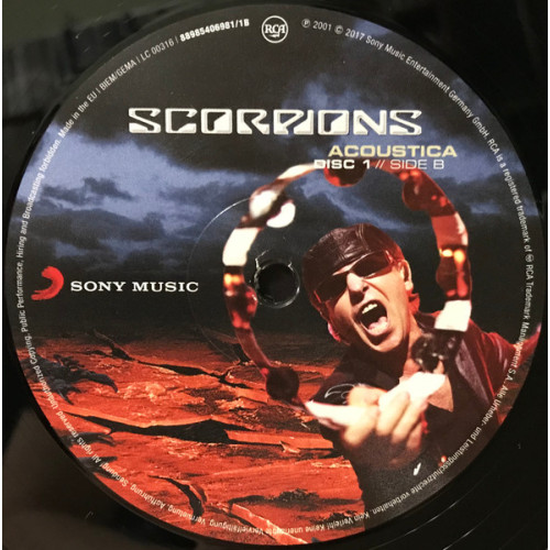 Виниловая пластинка Scorpions – Acoustica