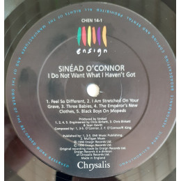 Sinead O'Connor / I Do Not Want What I Haven't Got (1LP)