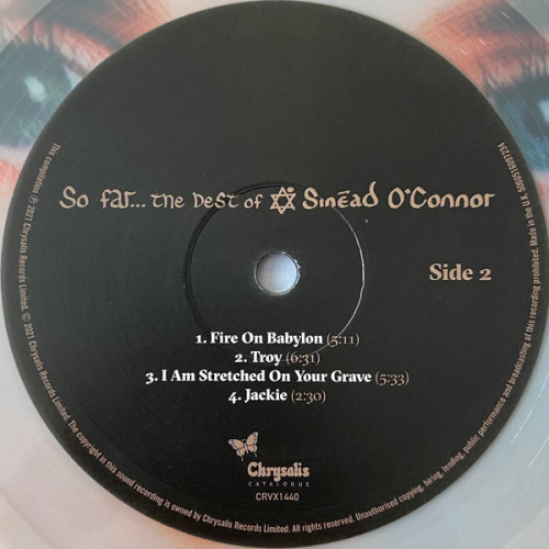 Виниловая пластинка Sinéad O'Connor – So Far…The Best Of Sinéad O'Connor