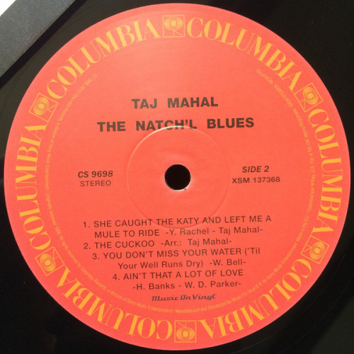 Taj Mahal — NATCHL BLUES (LP)