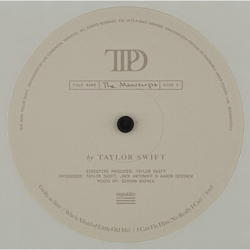 Виниловая пластинка Taylor Swift / The Tortured Poets Department (coloured) (2LP)