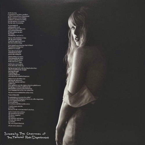 Виниловая пластинка Taylor Swift - The Tortured Poets Department: The Anthology (Marbled Translucent Vinyl 4LP)