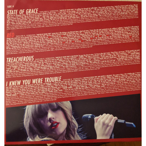 Виниловая пластинка Taylor Swift – Red (Taylor’s Version) (4LP)