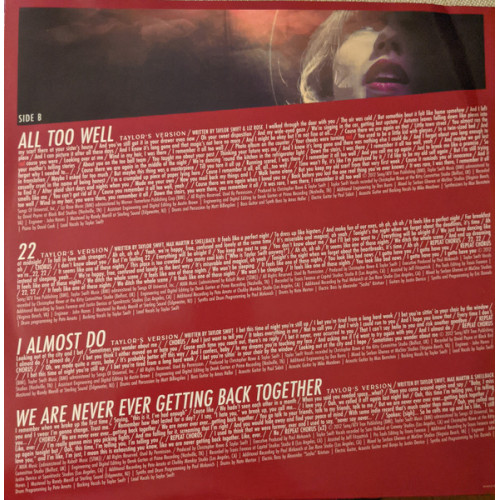 Виниловая пластинка Taylor Swift – Red (Taylor’s Version) (4LP)