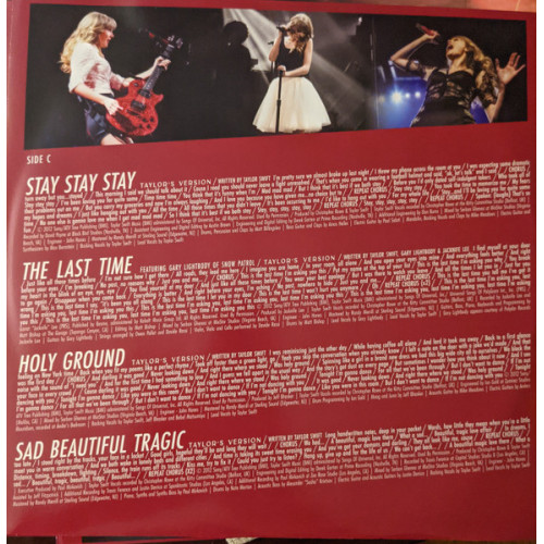 Виниловая пластинка Taylor Swift – Red (Taylor’s Version) (4LP)
