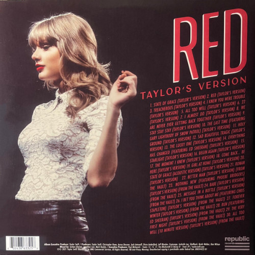 Виниловая пластинка Taylor Swift – Red (Taylor’s Version) (4LP)