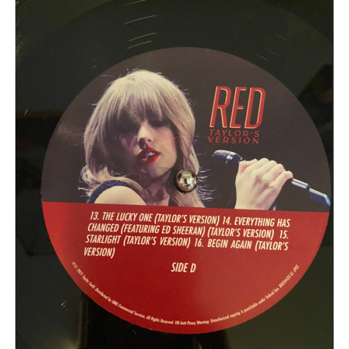 Виниловая пластинка Taylor Swift – Red (Taylor’s Version) (4LP)