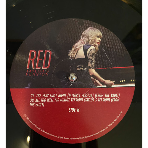 Виниловая пластинка Taylor Swift – Red (Taylor’s Version) (4LP)