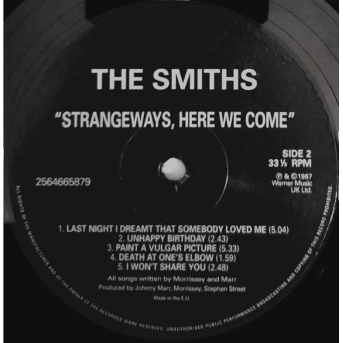 The Smiths - STRANGEWAYS, HERE WE COME (180 GR)