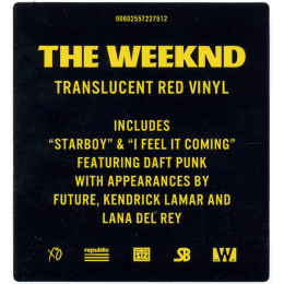 The Weeknd / Starboy (Coloured Vinyl)(2LP)