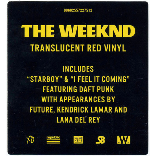 Виниловая пластинка The Weeknd / Starboy (Coloured Vinyl)(2LP)