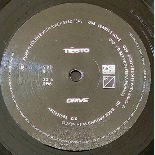  Tiesto - Drive (LP)