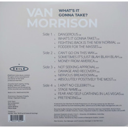 Van Morrison / What's It Gonna Take? (Limited Edition)(Coloured Vinyl)(2LP)