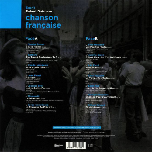 Виниловая пластинка VARIOUS ARTISTS - CHANSON FRANAISE [VINYL]