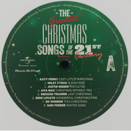 Various Artists / Greatest Christmas Songs of 21st Century (Songs of 21st Century//White (Lp1) & Red (Lp2) Vinyl) (2LP)