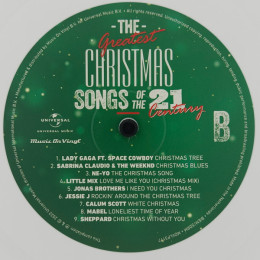 Various Artists / Greatest Christmas Songs of 21st Century (Songs of 21st Century//White (Lp1) & Red (Lp2) Vinyl) (2LP)