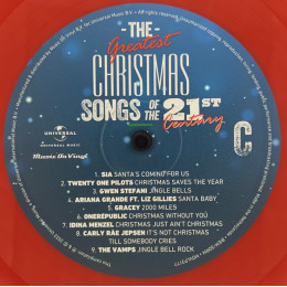 Various Artists / Greatest Christmas Songs of 21st Century (Songs of 21st Century//White (Lp1) & Red (Lp2) Vinyl) (2LP)