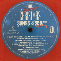 Various Artists / Greatest Christmas Songs of 21st Century (Songs of 21st Century//White (Lp1) & Red (Lp2) Vinyl) (2LP)