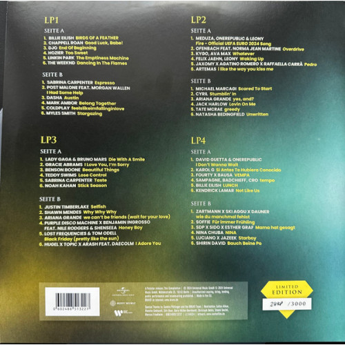 Виниловая пластинка Various Artists / Bravo - the Hits 2024 (4LP)