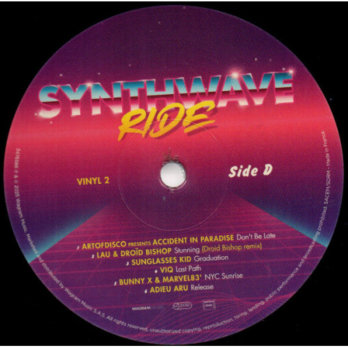 Виниловая пластинка Various Artists - Synthwave Ride (Compilation) 2LP