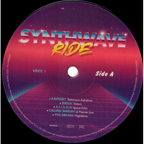 Виниловая пластинка Various Artists - Synthwave Ride (Compilation) 2LP