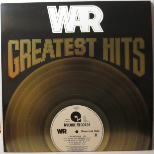 Виниловая пластинка War - Greatest Hits Vinyl, LP, Compilation, Limited Edition, Stereo, Sea-Blue