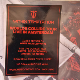 Within Temptation - Worlds Collide Tour (180 Gram, Limited White Marbled Vinyl 2LP)
