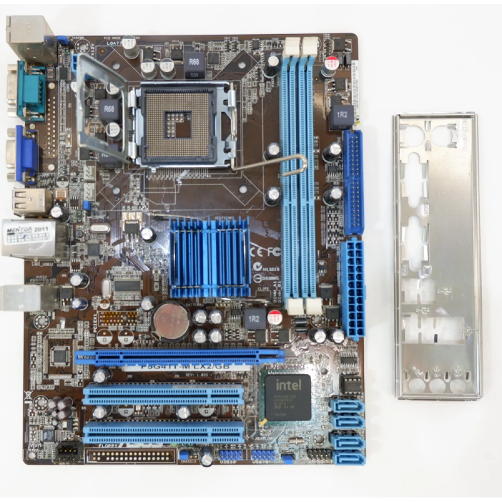 МатеринскаяплатаASUSP5G41T-MLX2/GB(775сокет,MicroATX)+IntelCore2DuoE7500Wolfdale+кулер