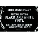  AC/DC / Back in black - black & white swirl (1LP)