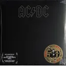  AC/DC / Back in black - black & white swirl (1LP)