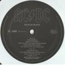  AC/DC / Back in black - black & white swirl (1LP)