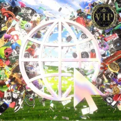 Cream Soda – Internet Friends (VIP Edition) (Stereo, Blue+White Marbled) 2LP