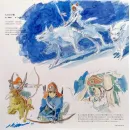 JOE HISAISHI "PRINCESS MONONOKE (image album)" (OST TJJA-10024 LP)